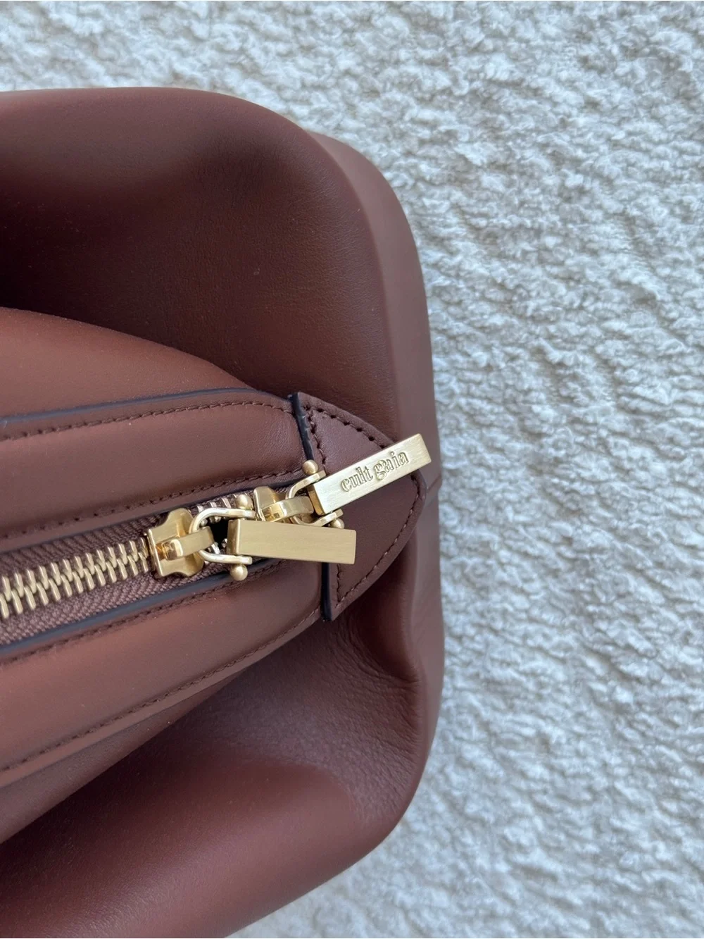 CULT GAIA Raia Satchel in Saddle